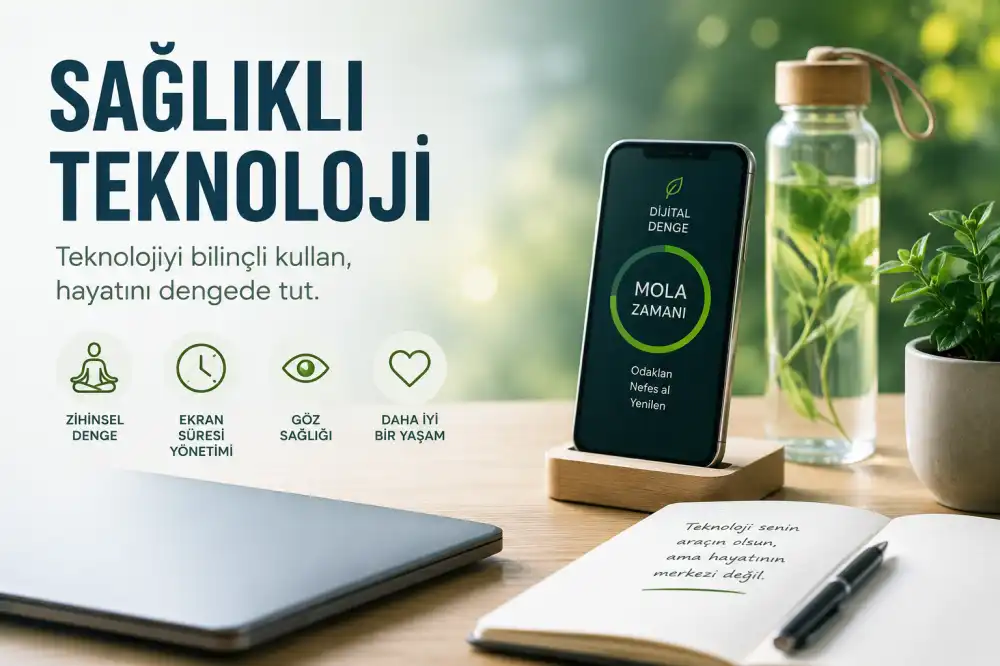 Sağlıklı Teknoloji Kullanımı: Dijital Dünyada Dengeli Yaşam Rehberi