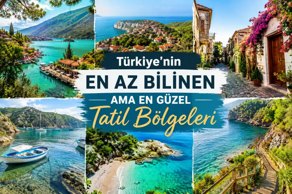 Türkiye'nin Saklı Cennetleri: En Az Bilinen Ama En Güzel Tatil Bölgeleri