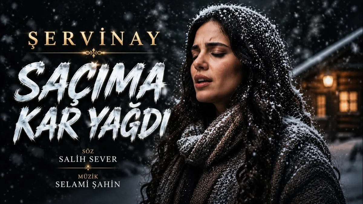 Şervinay -  Saçıma Kar Yağdı