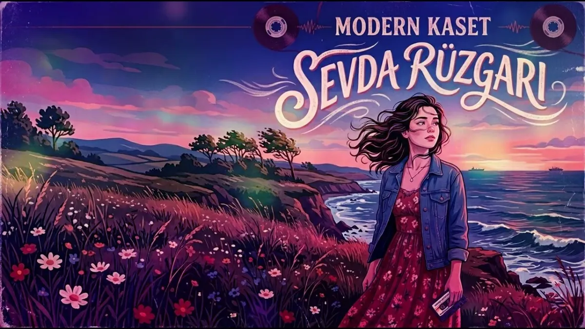 Modern Kaset - Sevda Deli Rüzgar